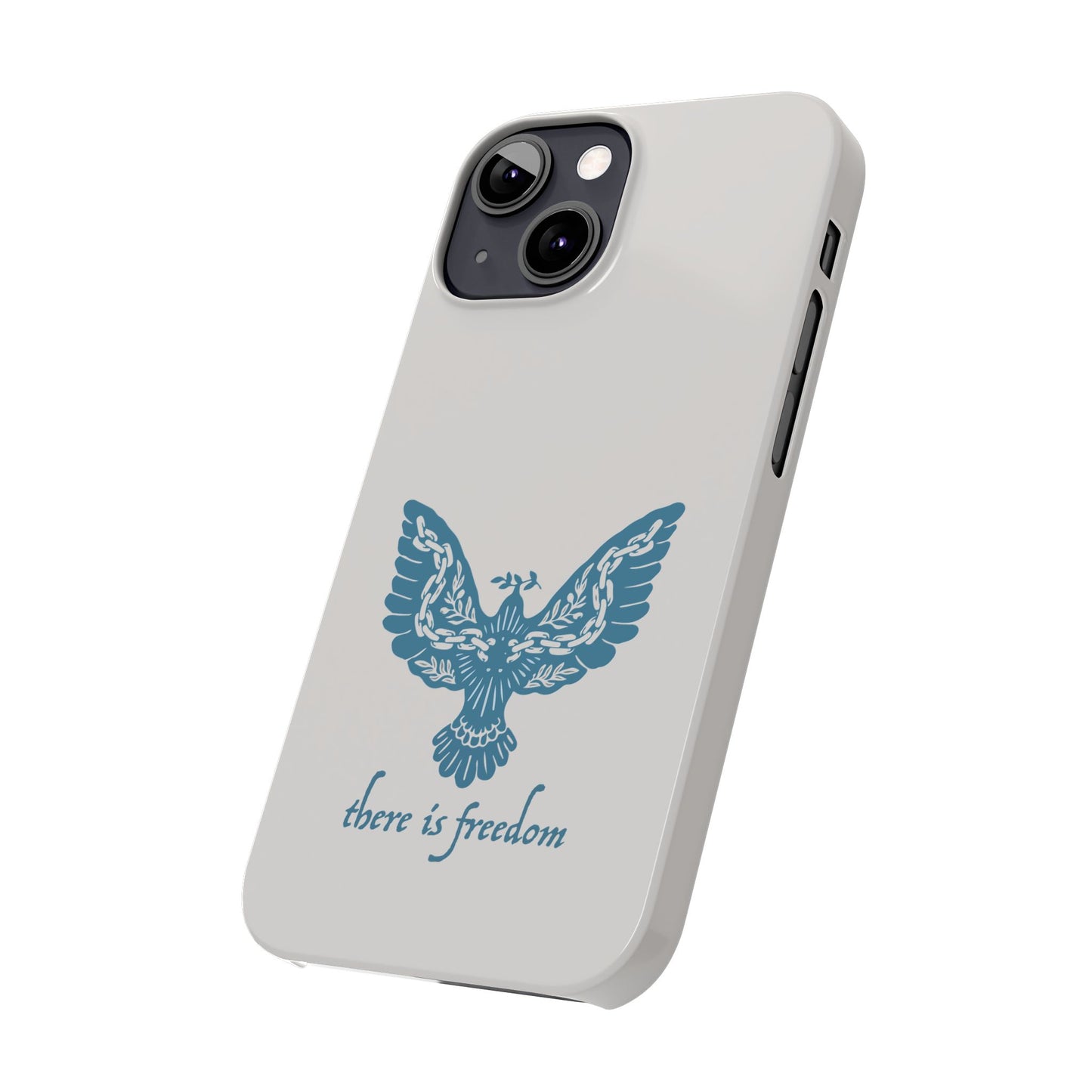 Freedom in Faith: Dual-Layer Phone Case