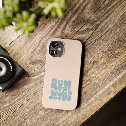 Run to Jesus: Faith-Inspired Protective Phone Case