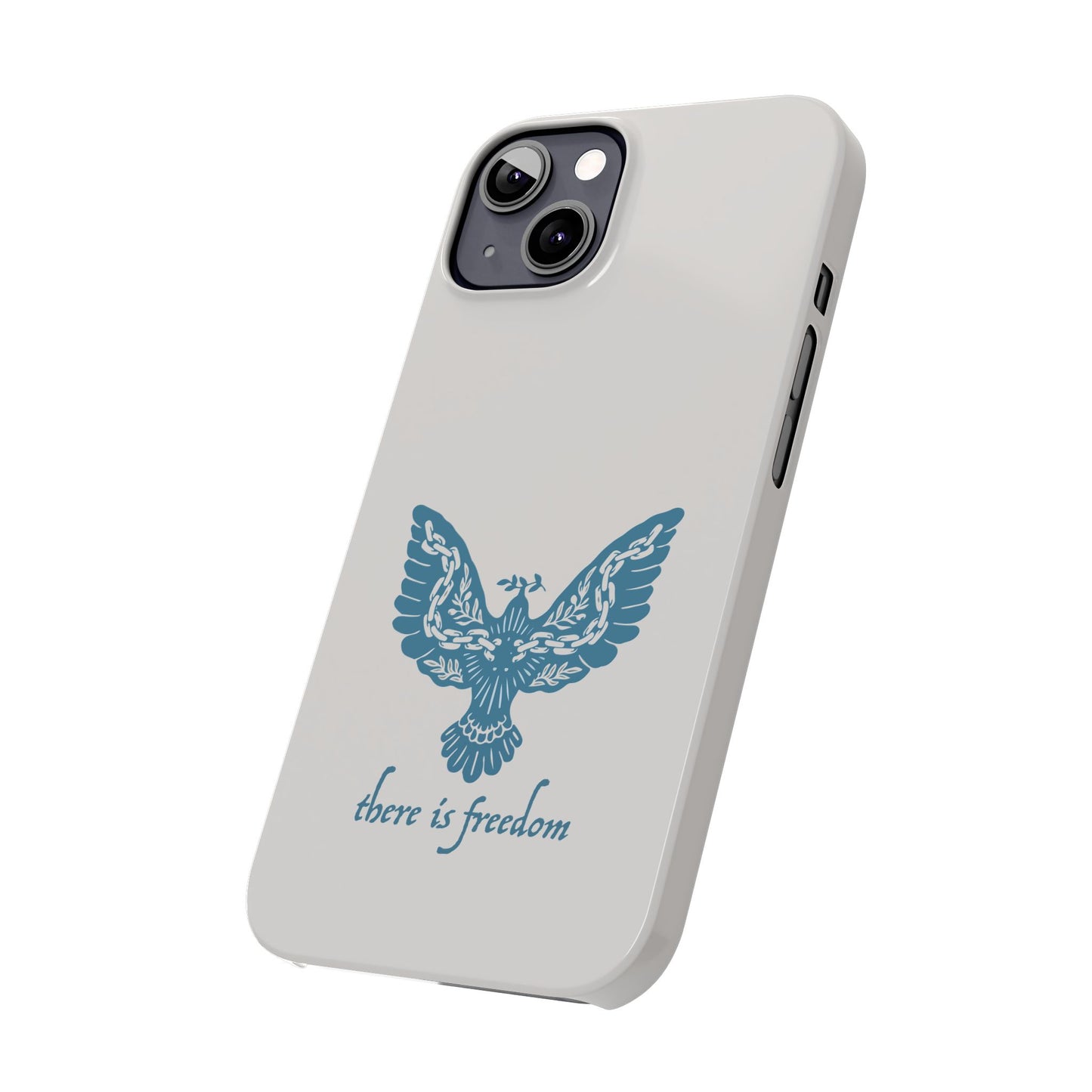 Freedom in Faith: Dual-Layer Phone Case