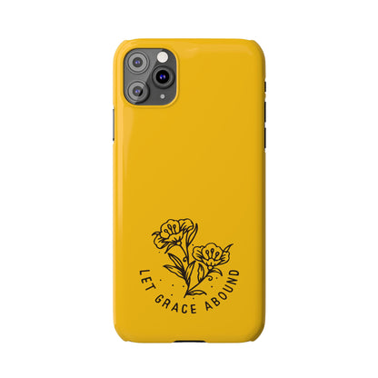 Let Grace Abound: Inspirational Phone Case