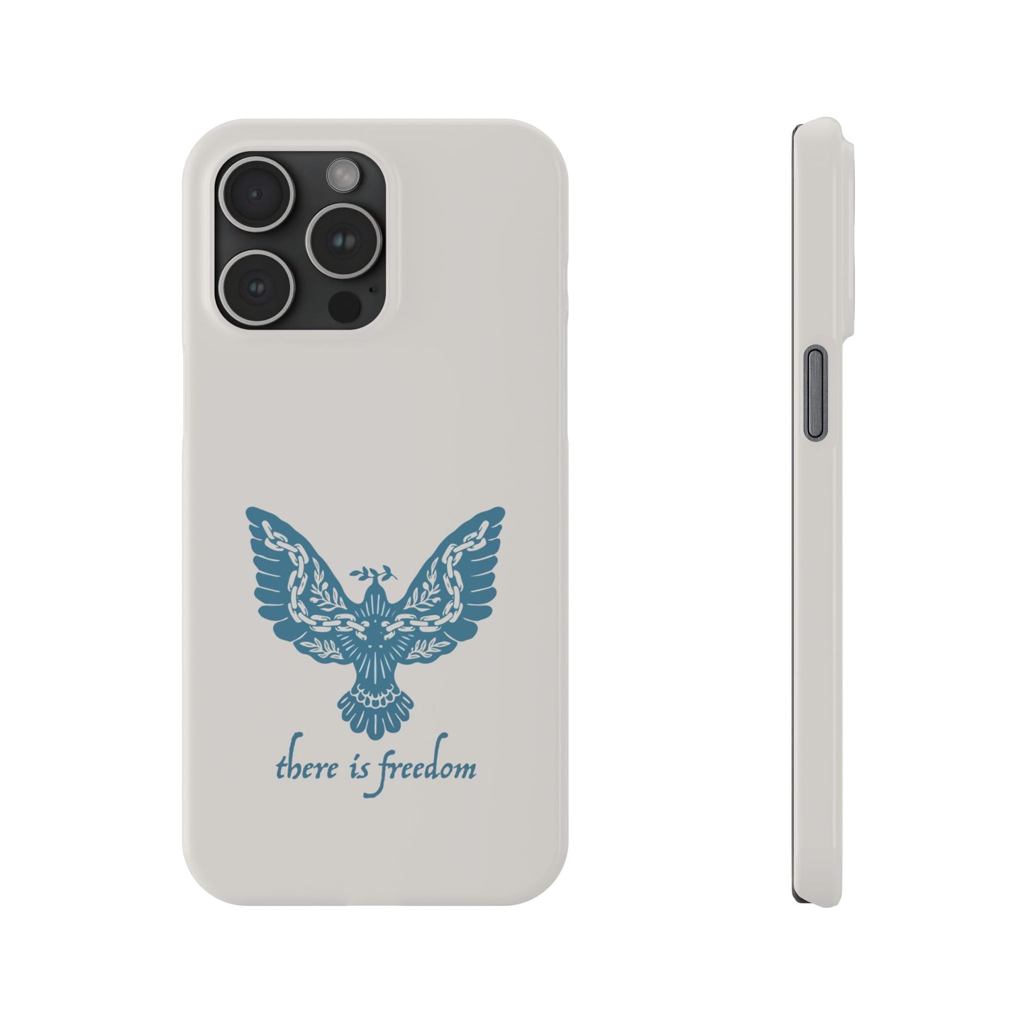 Freedom in Faith: Dual-Layer Phone Case