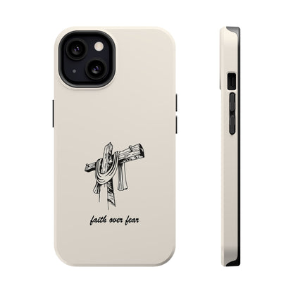 Faith Over Fear: Dual-Layer Phone Case