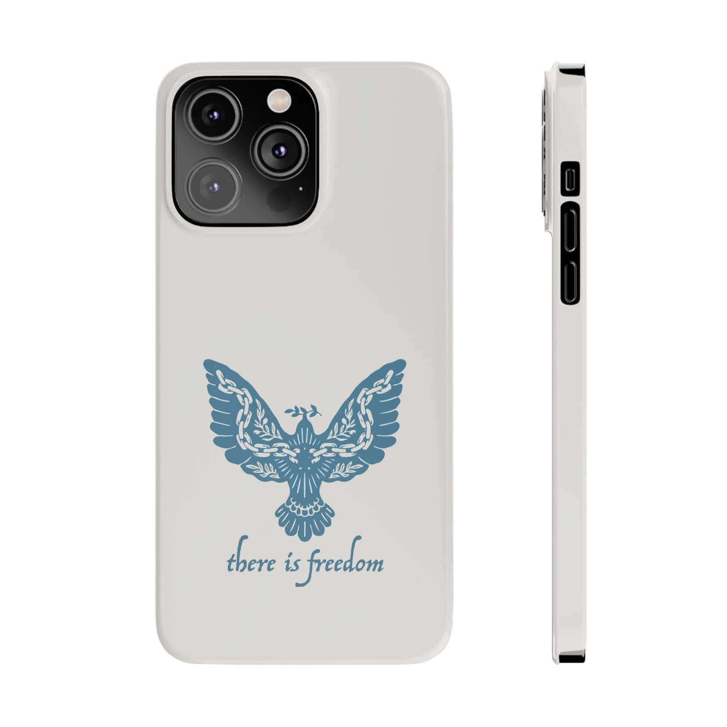 Freedom in Faith: Dual-Layer Phone Case