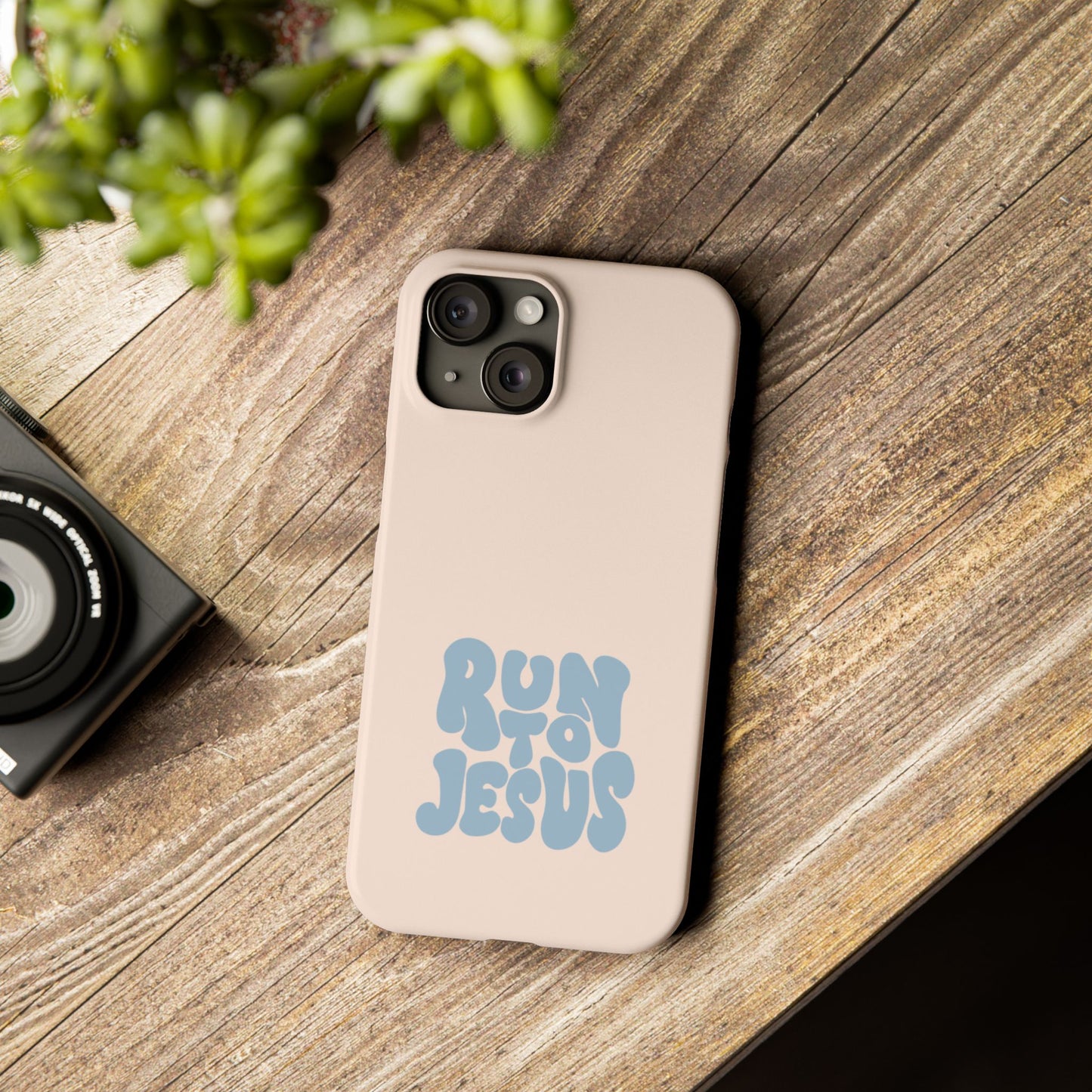 Run to Jesus: Faith-Inspired Protective Phone Case