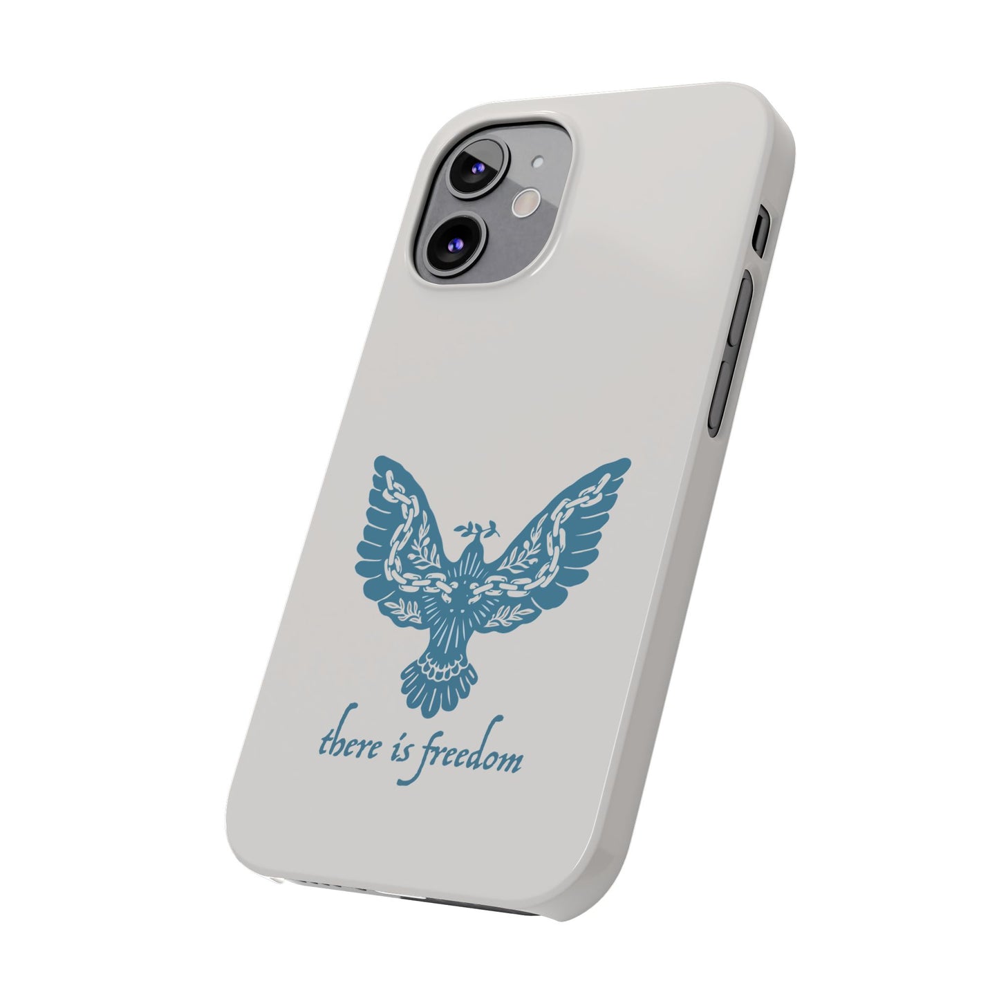 Freedom in Faith: Dual-Layer Phone Case