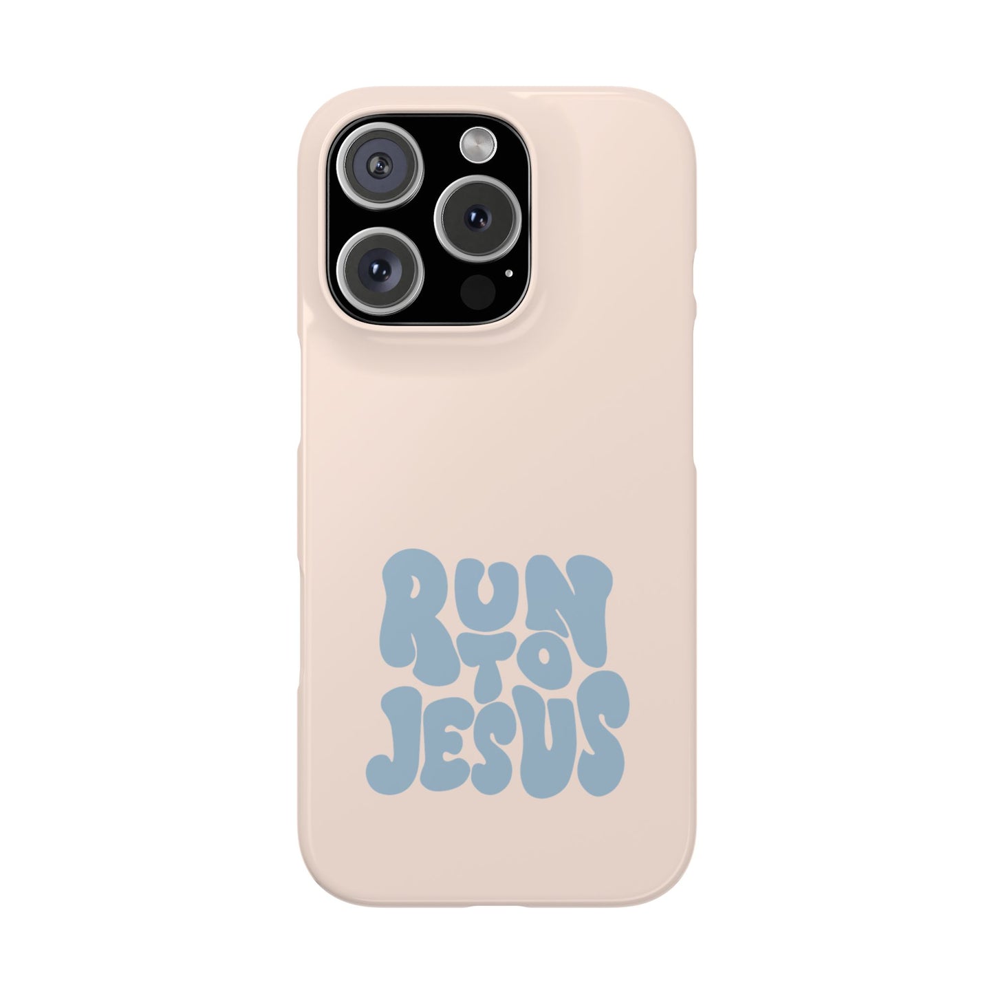 Run to Jesus: Faith-Inspired Protective Phone Case