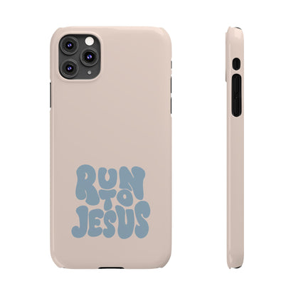 Run to Jesus: Faith-Inspired Protective Phone Case