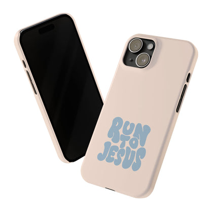 Run to Jesus: Faith-Inspired Protective Phone Case