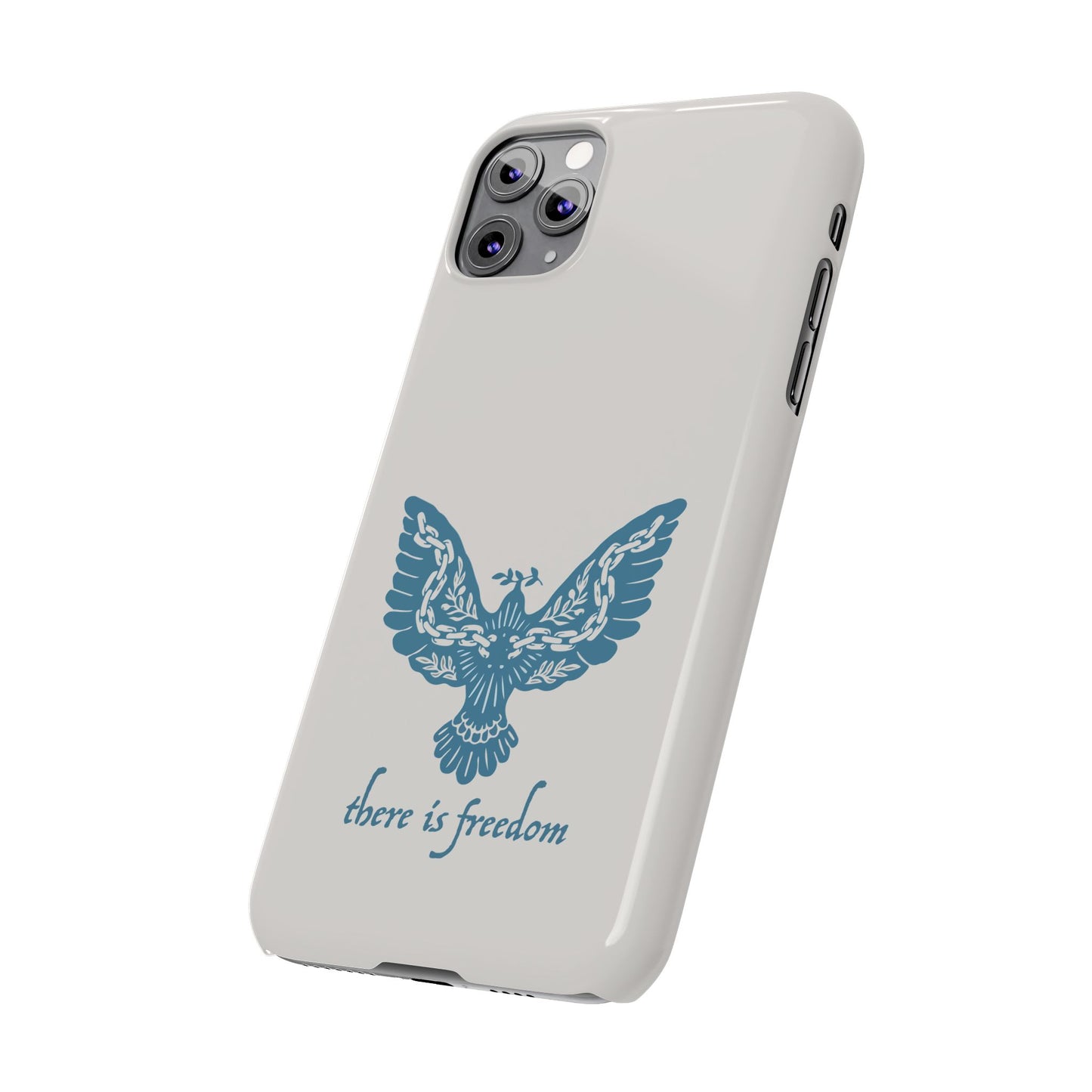 Freedom in Faith: Dual-Layer Phone Case