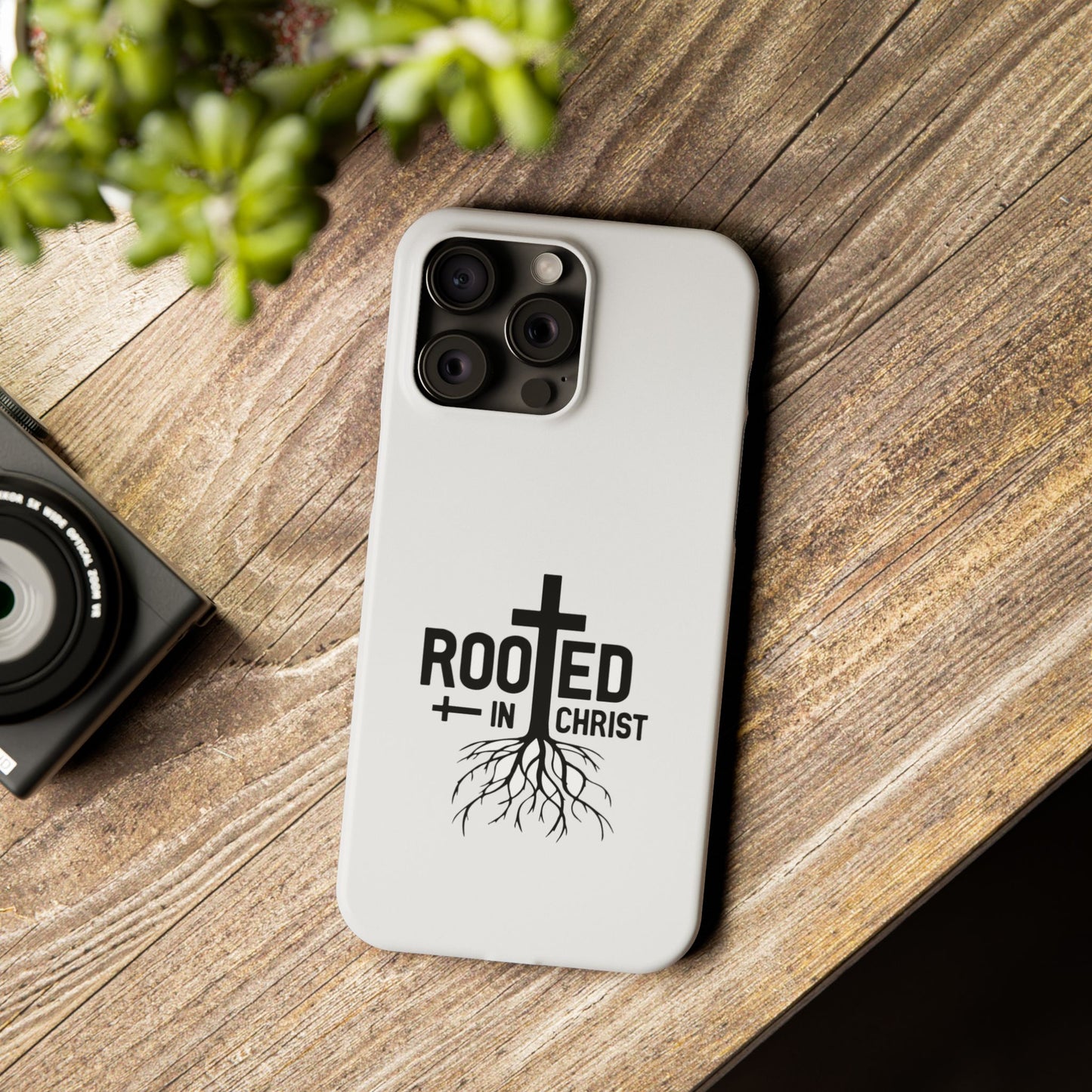 Rooted in Christ - Dual-Layer Phone Case