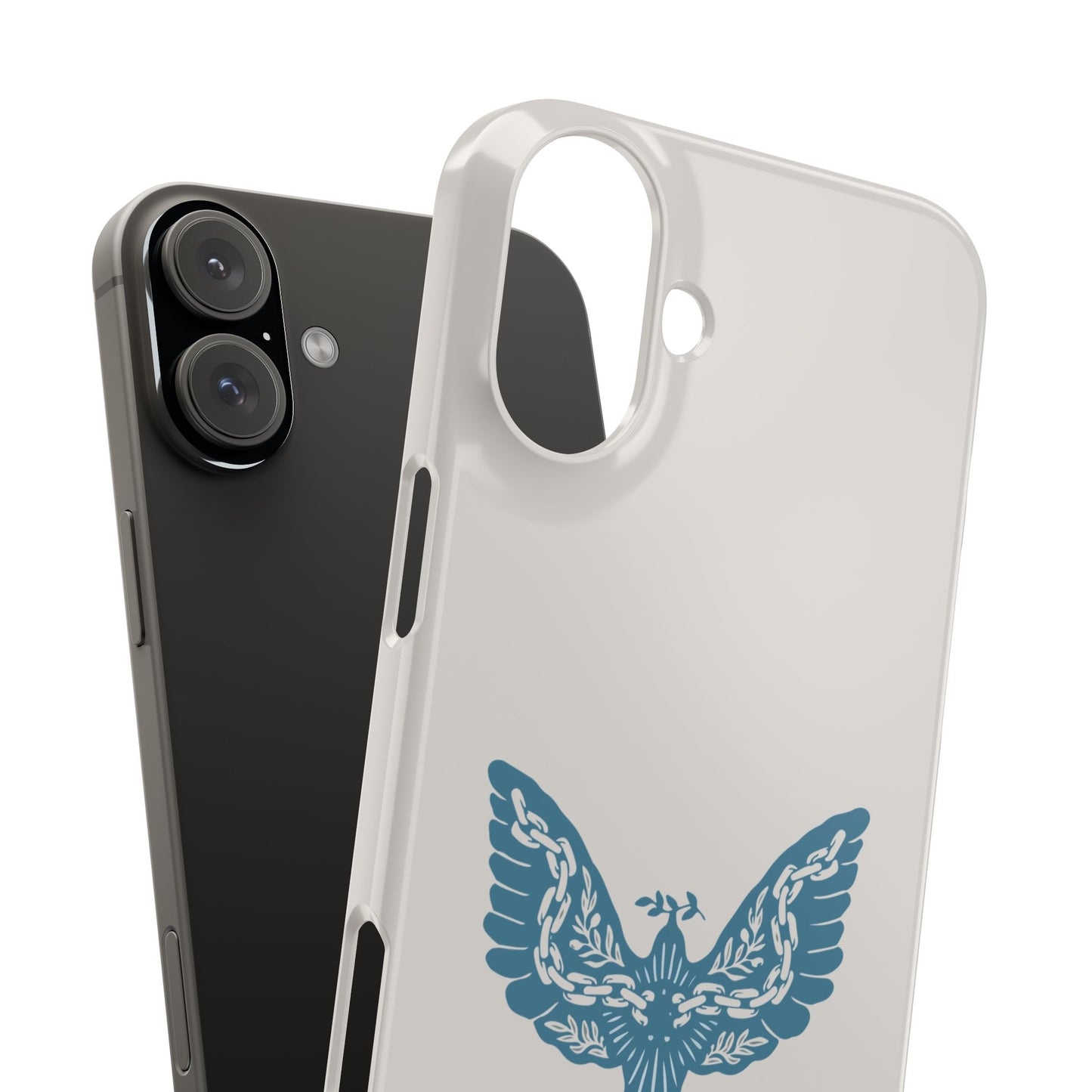 Freedom in Faith: Dual-Layer Phone Case