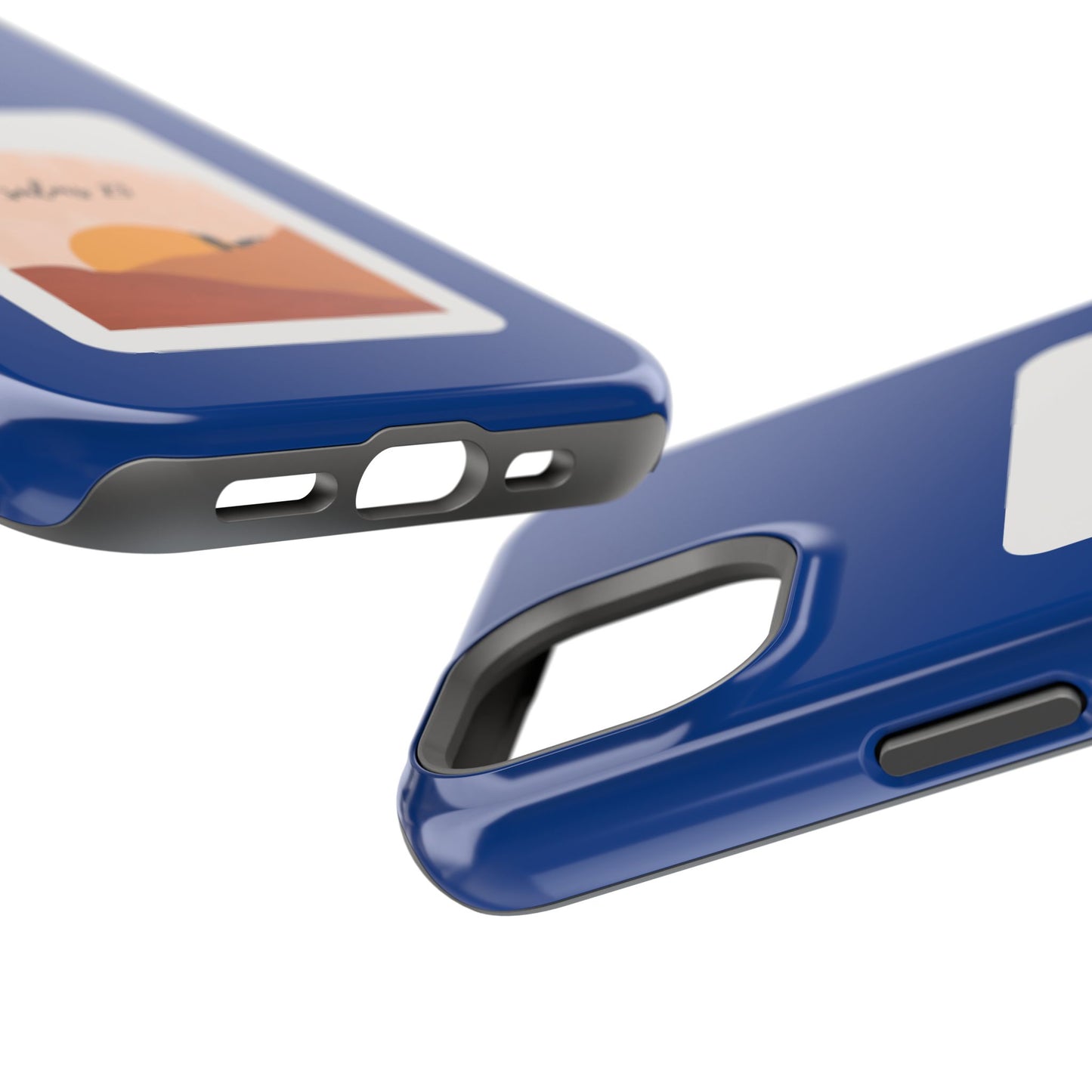 Dual-Layer Phone Case Inspired by Psalm 23 - #Darkblue