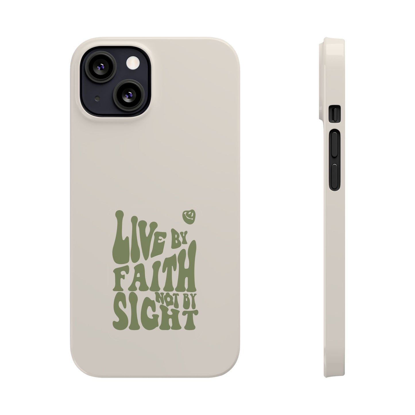 Live by Faith" Durable Phone Case – Trust in Every Moment