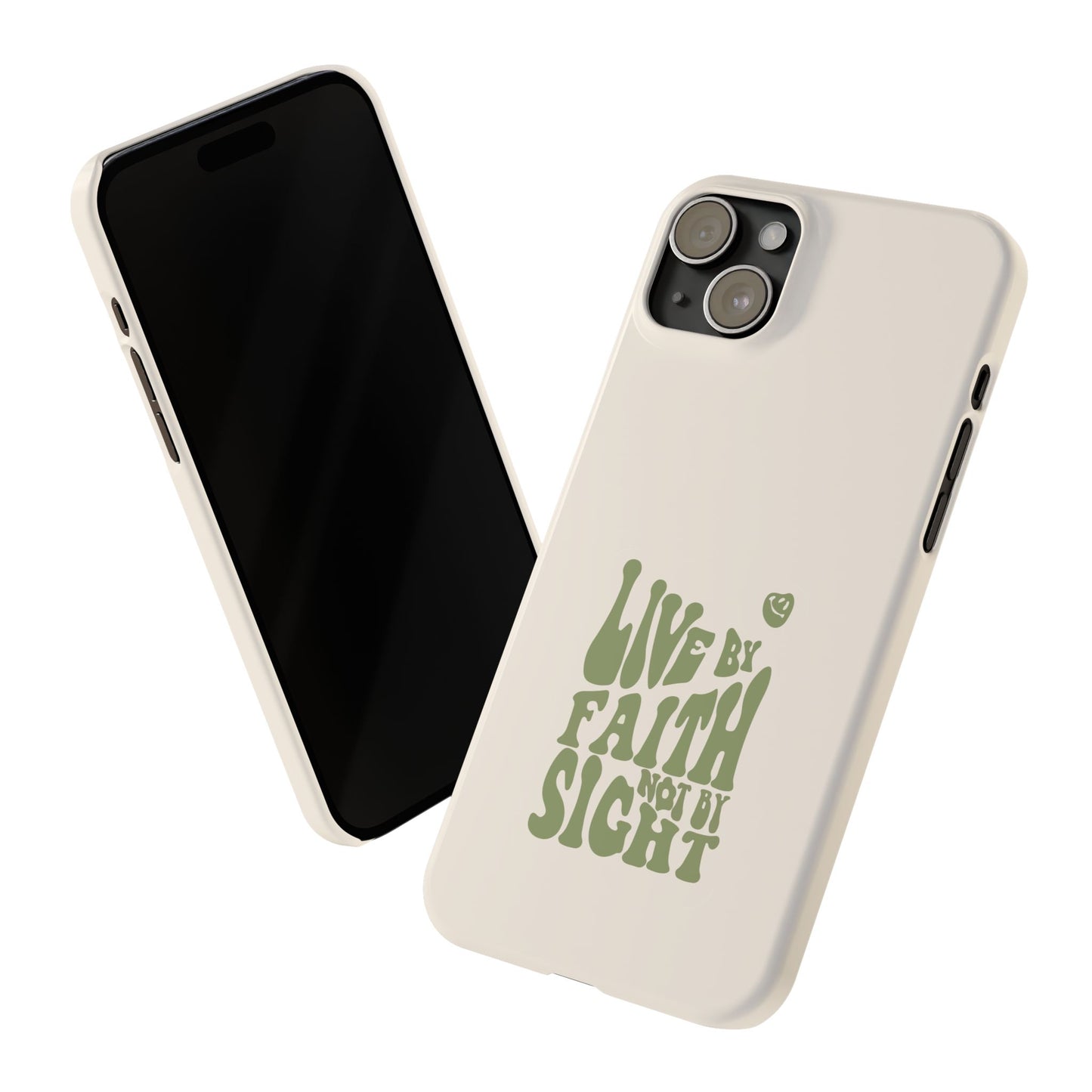 Live by Faith" Durable Phone Case – Trust in Every Moment