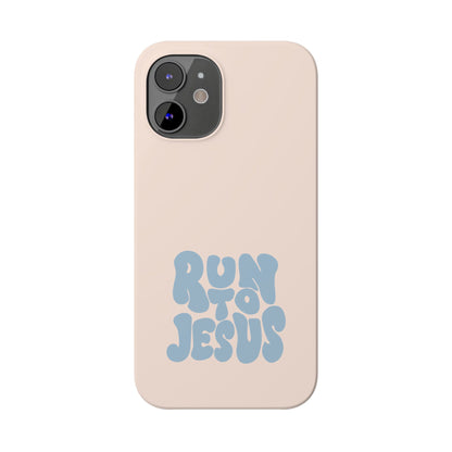 Run to Jesus: Faith-Inspired Protective Phone Case