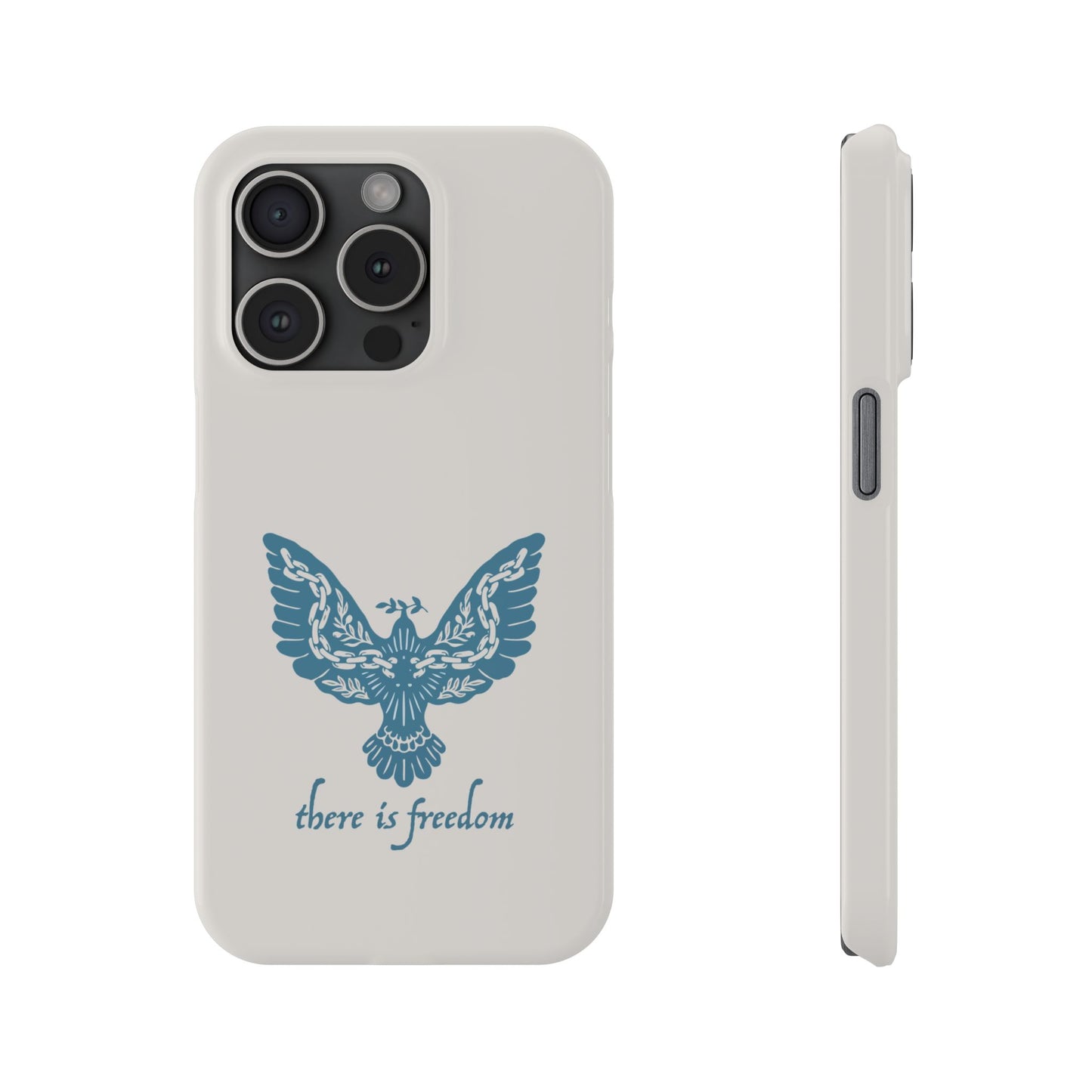 Freedom in Faith: Dual-Layer Phone Case