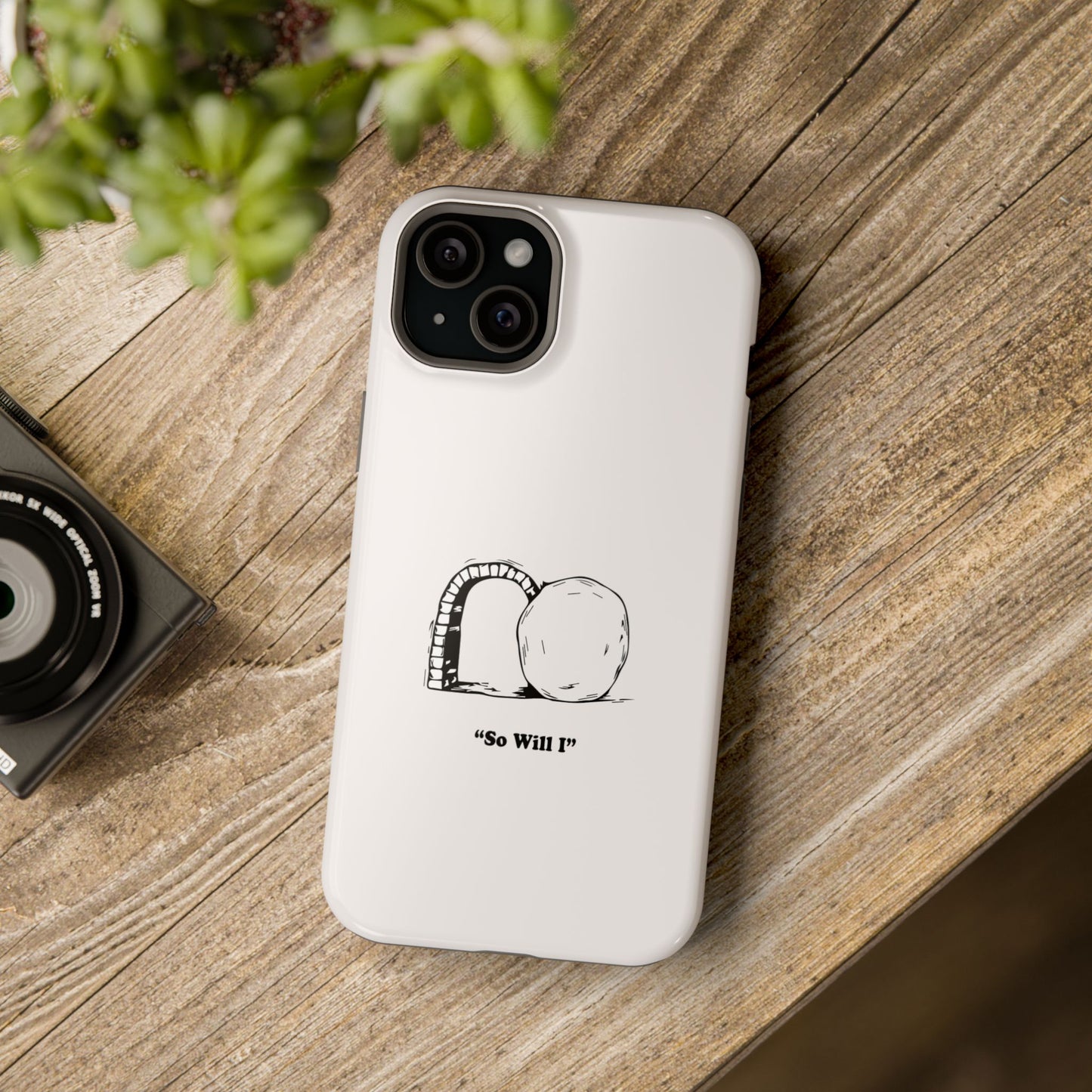 "So Will I" Dual-Layer Christian Phone Case – Inspired by Psalm 148