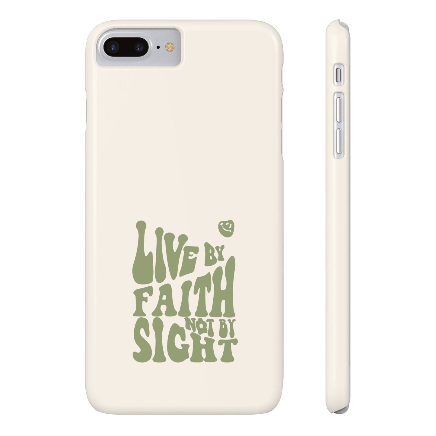 Live by Faith" Durable Phone Case – Trust in Every Moment