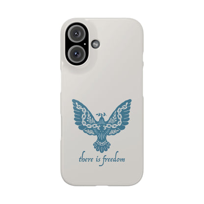 Freedom in Faith: Dual-Layer Phone Case