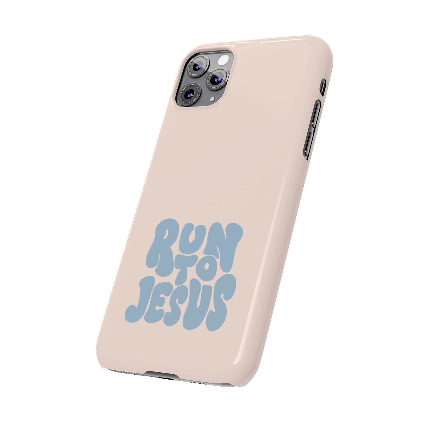 Run to Jesus: Faith-Inspired Protective Phone Case