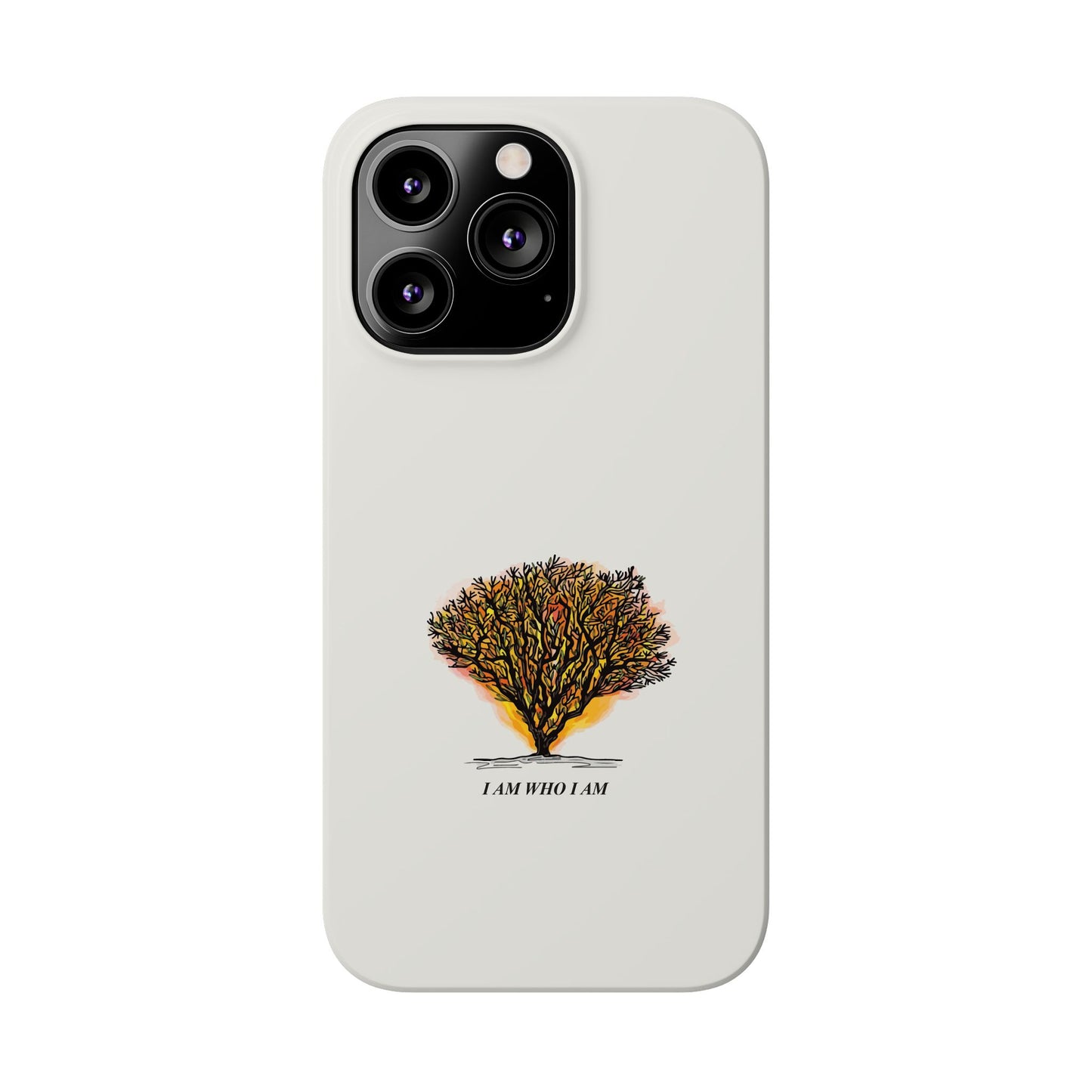 "I Am Who I Am" Christian Phone Case