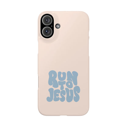 Run to Jesus: Faith-Inspired Protective Phone Case