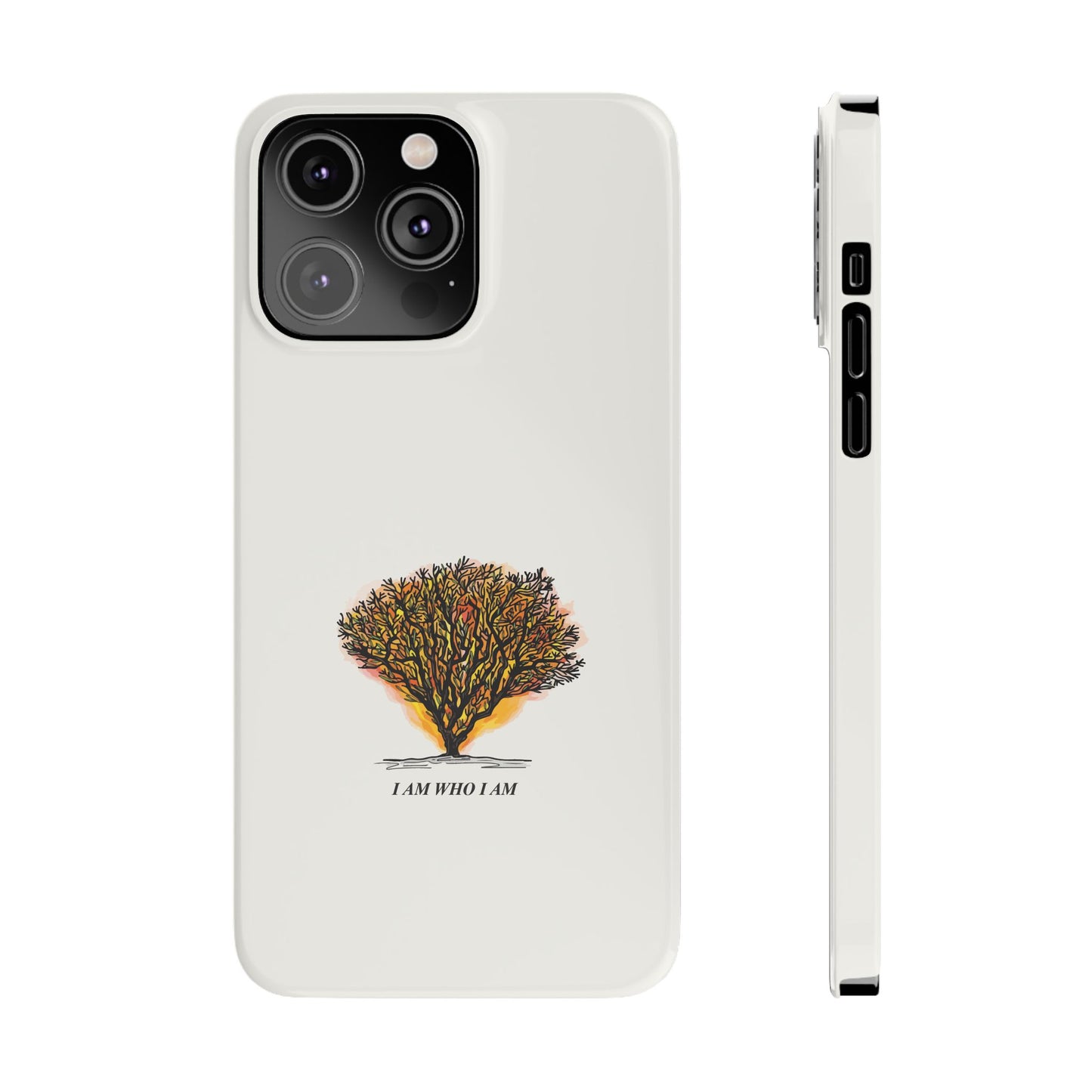 "I Am Who I Am" Christian Phone Case