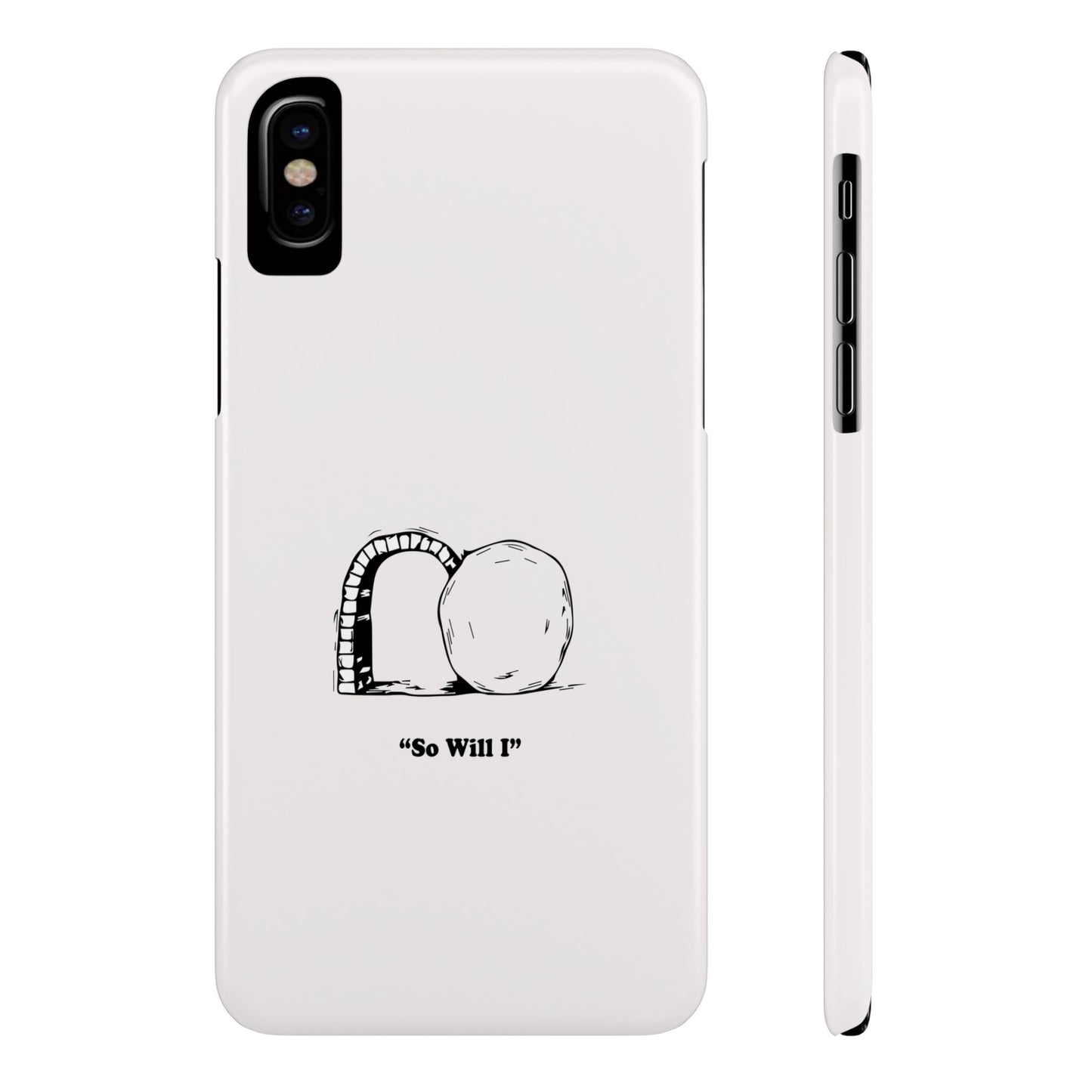 "So Will I" Dual-Layer Christian Phone Case – Inspired by Psalm 148